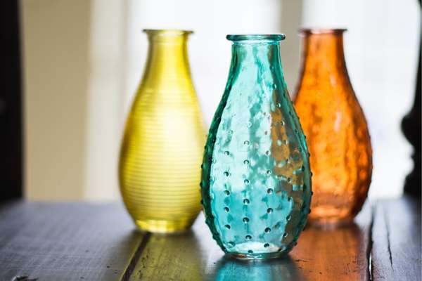Reflective Vases, Bowls