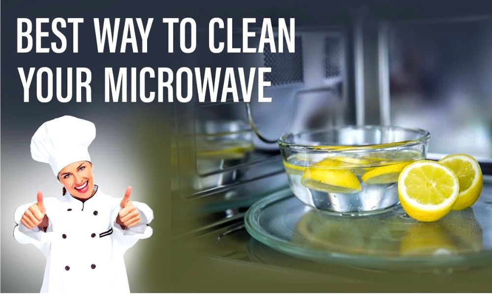 How To Clean Microwave With Lemon And Baking Soda