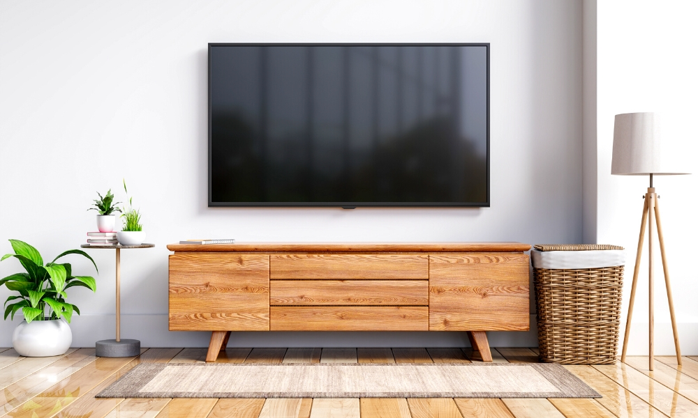 How To Style A Console Table Under TV