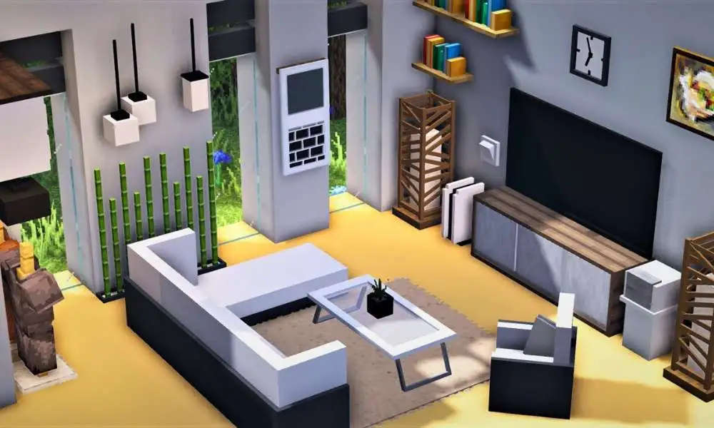 Living Room Idea Minecraft