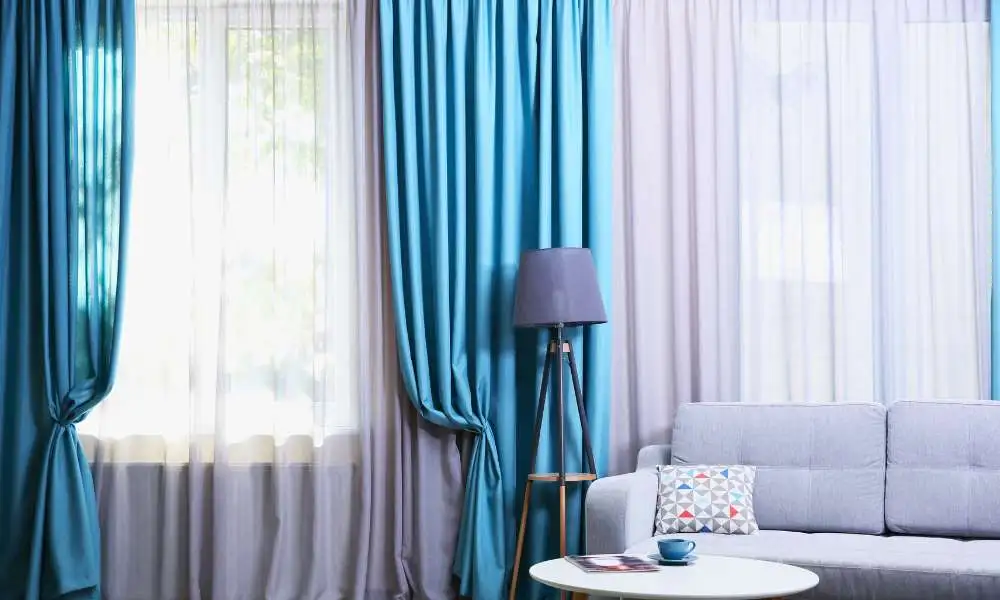 Two Color Combination Curtains