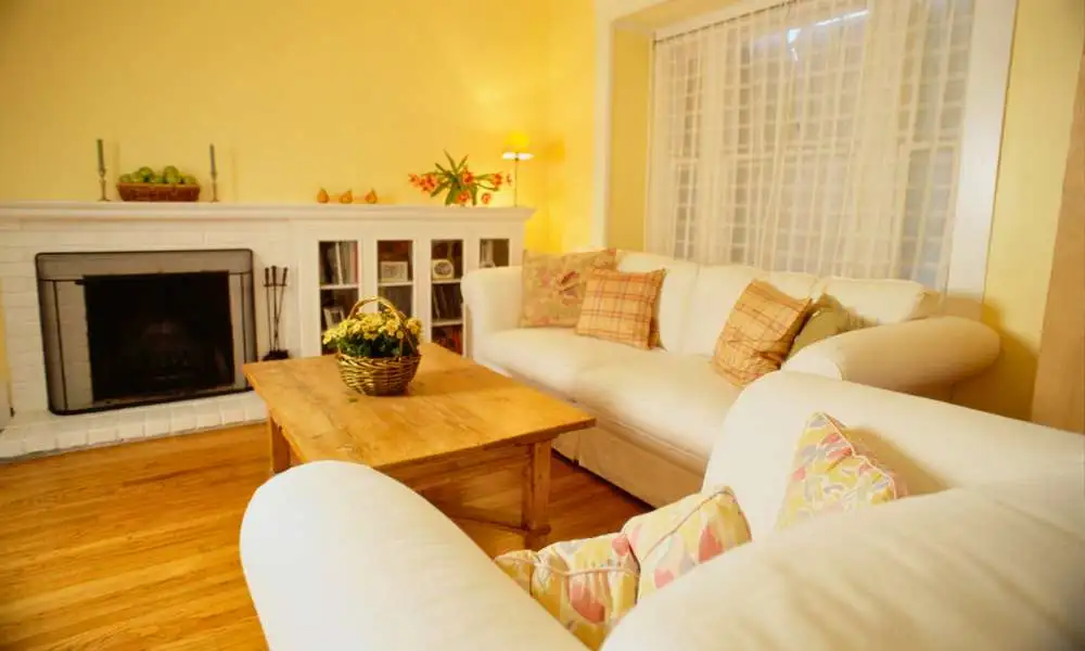 Yellow Living Room Idea