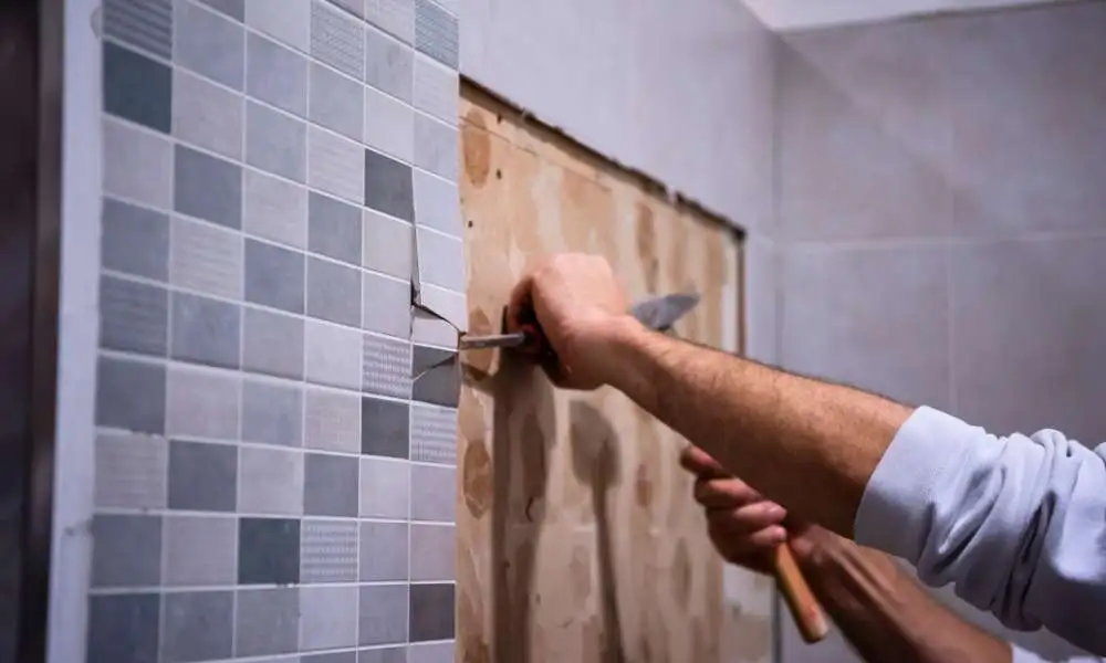 How To Remove Tiles From Bathroom Walls